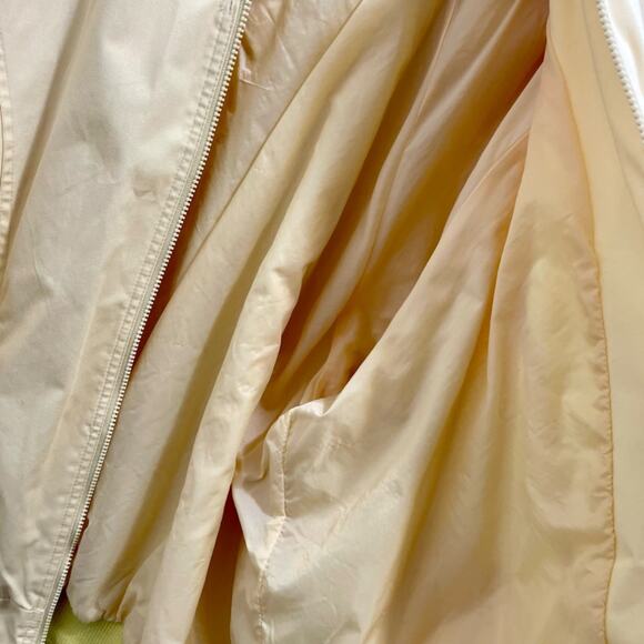 Vintage 1990s  Country Concepts Yellow Casual Zip Bomber Jacket 2XL - Picture 9 of 14